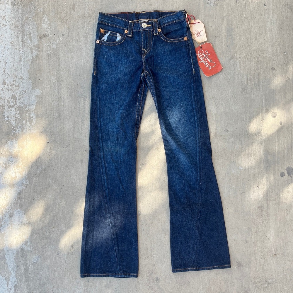 True Religion Y2K Bootcut Jeans – Dark‎ Wash - Picture 2 of 6